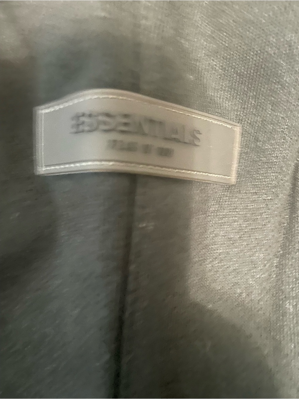 Fear of God ESSENTIALS Black Sweatpants with Logo - Picture 3 of 5